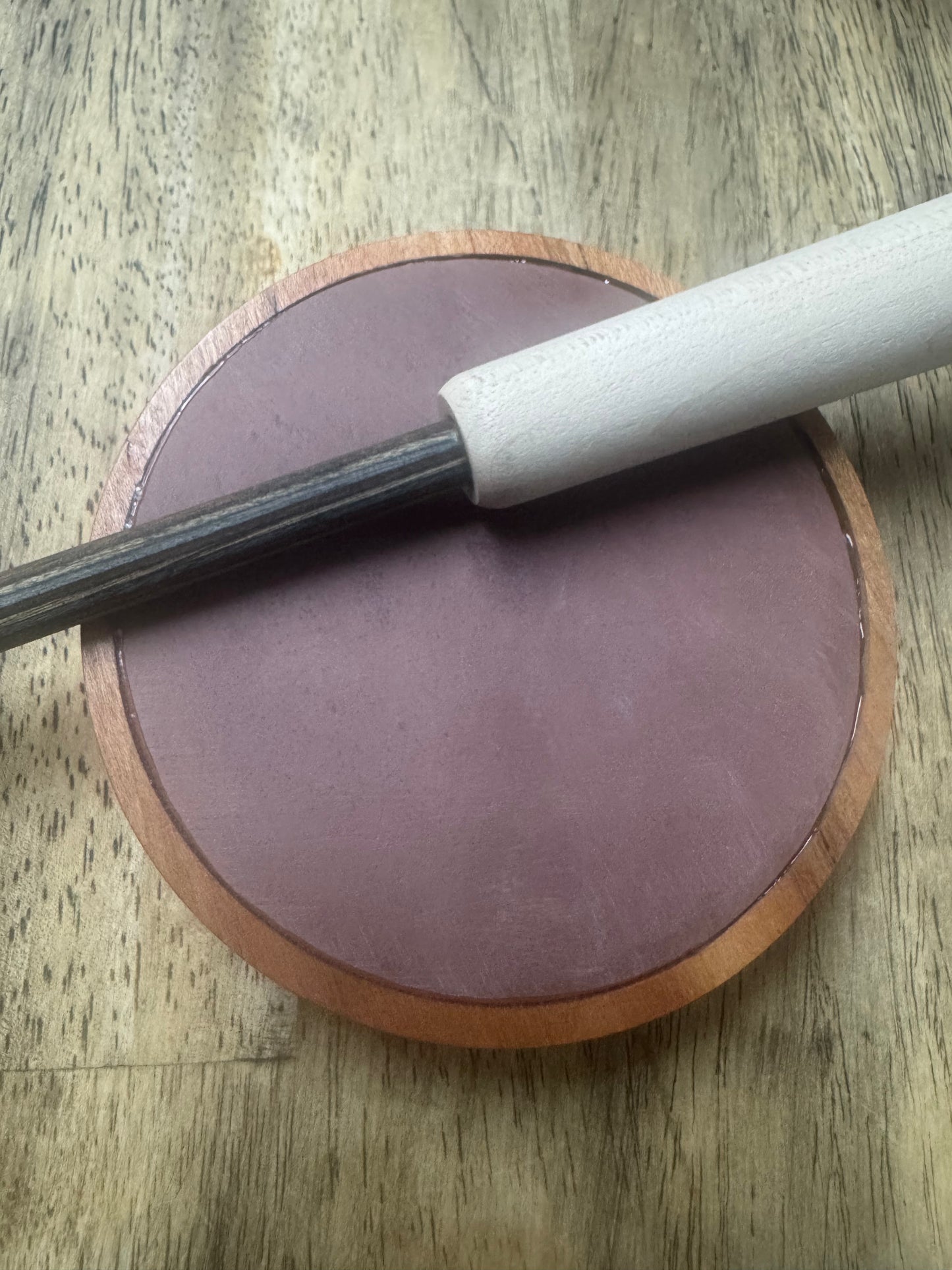 Red slate pot call